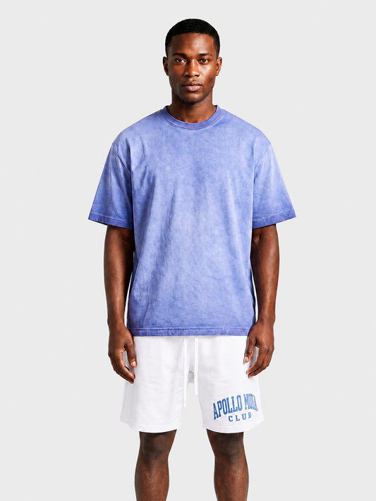 Washed Gradient Stir Oversized Heavyweight Tee
