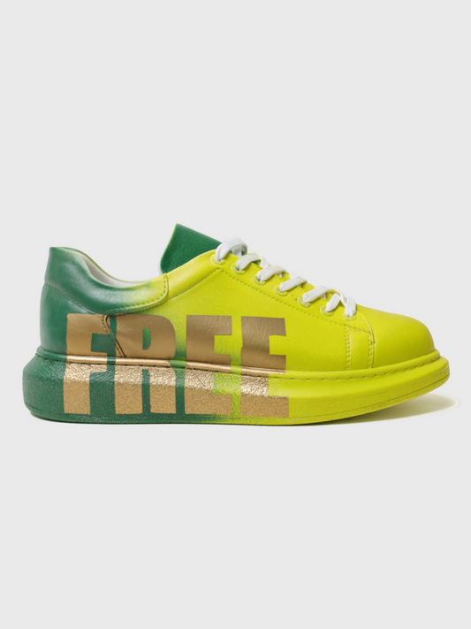 Women's Genova "FREE" Yellow/Green