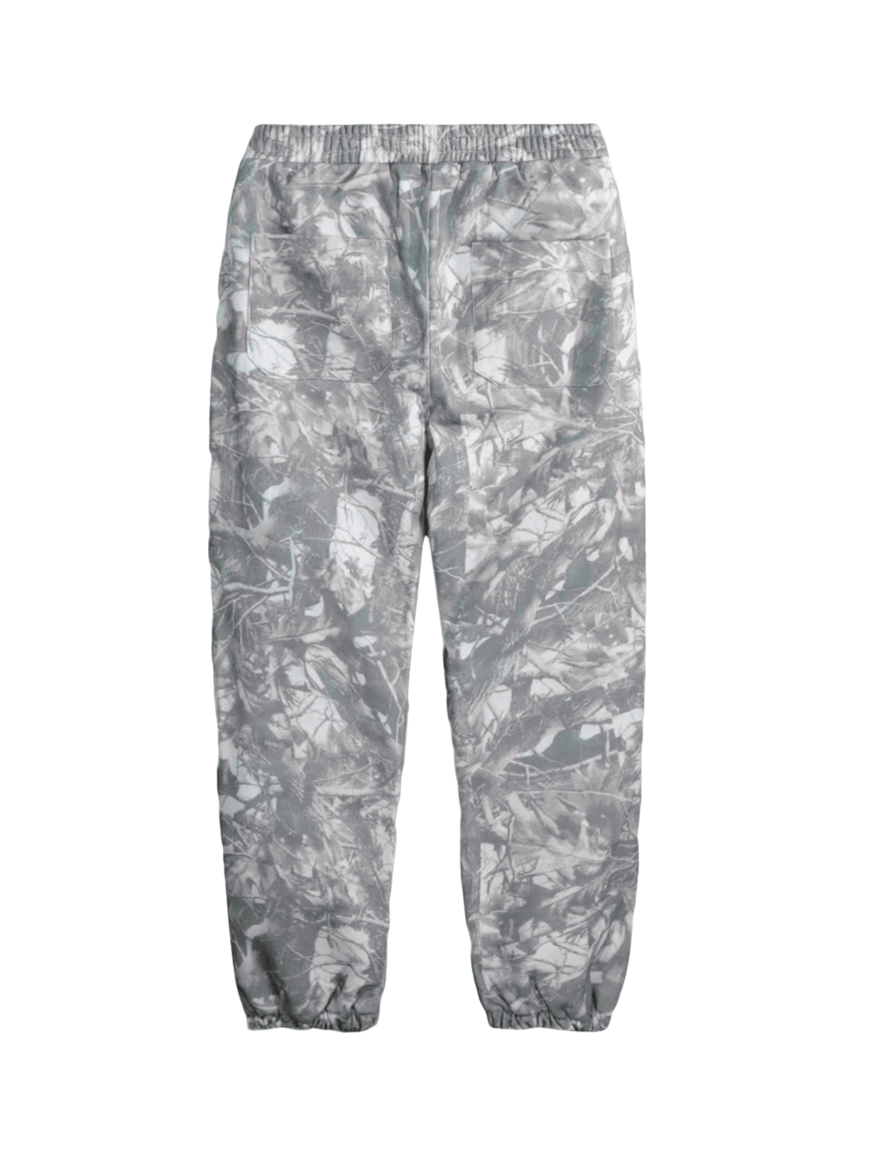 Camo oversized heavyweight French terry sweatpants by Apollo Moda, view 2