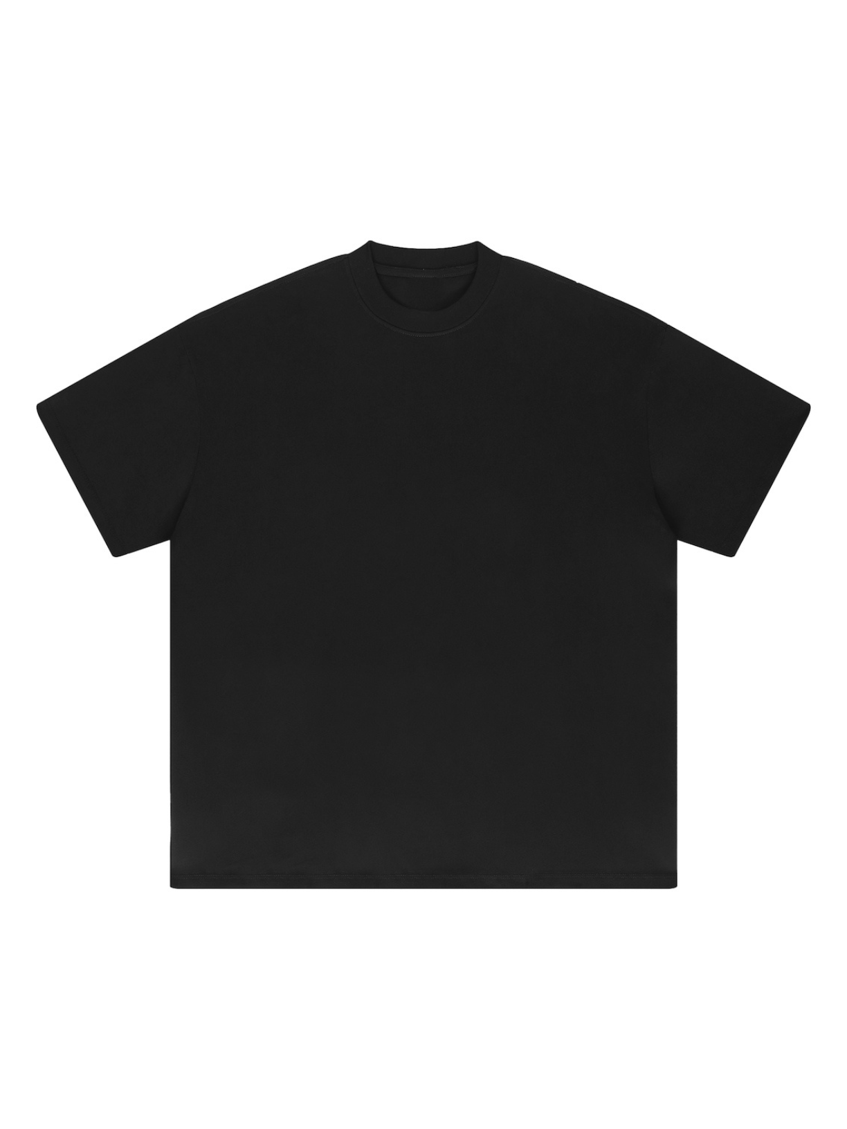 Club Gold Collegiate oversized tee in black by Apollo Moda, view 3