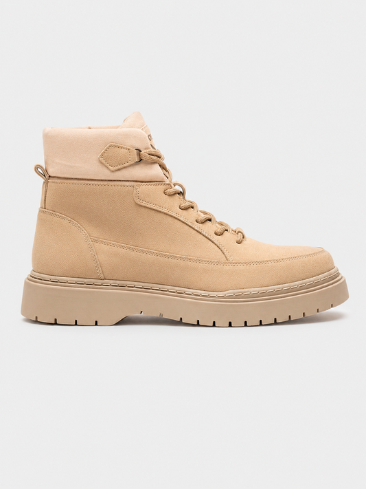Monaco boot in beige by Apollo Moda
