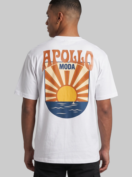 Horizon Oversized Heavyweight Graphic Tee