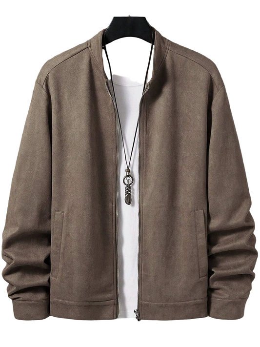 Men's Slim Fit Long Sleeve Knitted Jacket