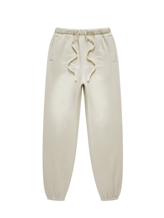 Washed Sun-Faded Oversized Heavyweight Joggers