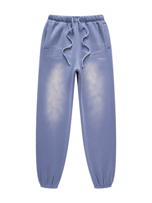 Washed Sun-Faded Oversized Heavyweight Joggers