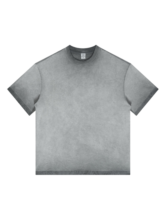 Washed Gradient Stir Oversized Heavyweight Tee