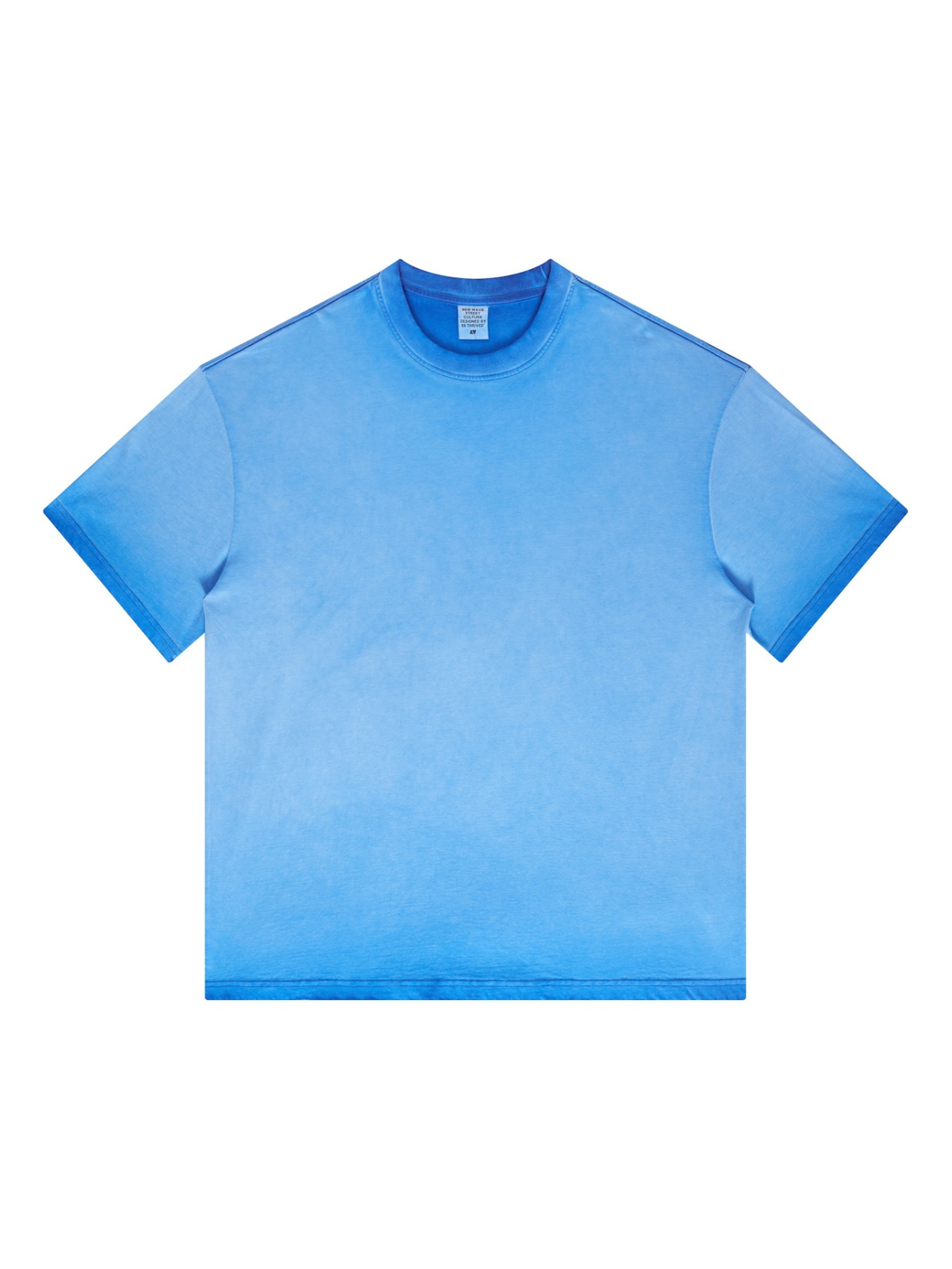 Washed Gradient Stir Oversized Heavyweight Tee