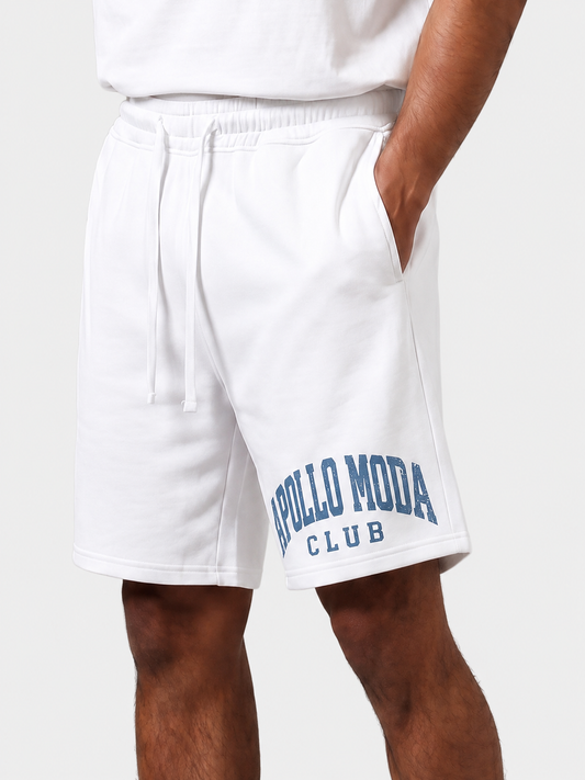Club Collegiate sweat shorts by Apollo Moda, main product view