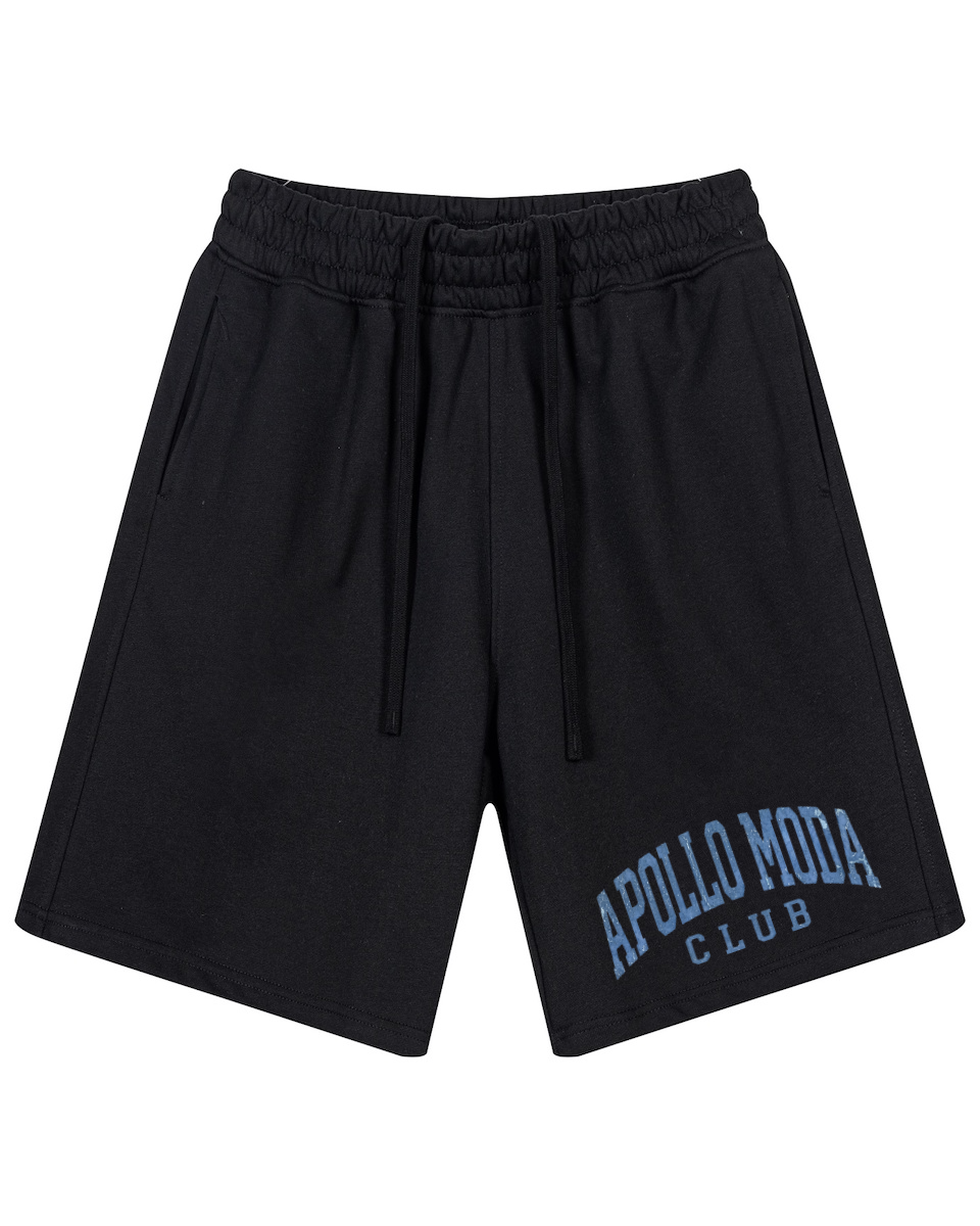 Club Collegiate heavyweight sweat shorts by Apollo Moda, view 2