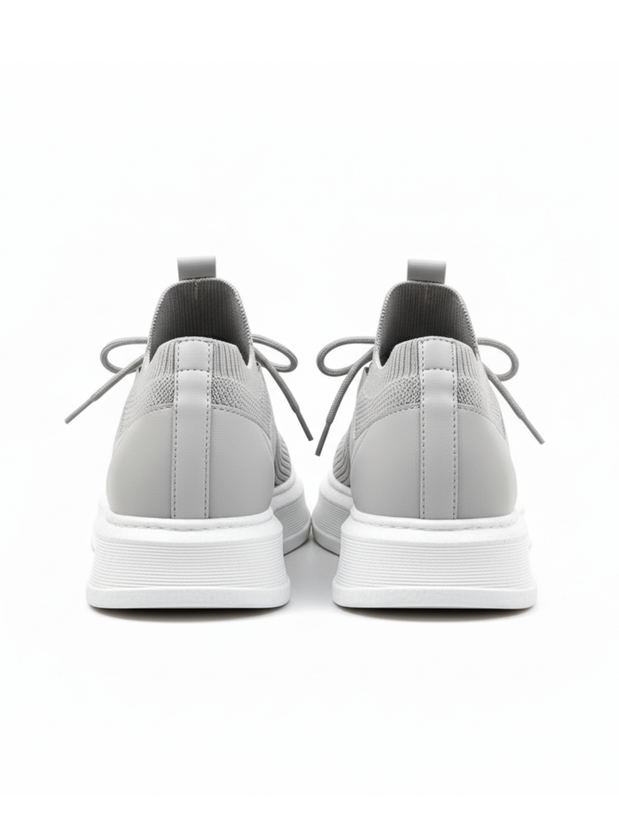 Madrid Gray casual sneaker in grey by Apollo Moda, view 4