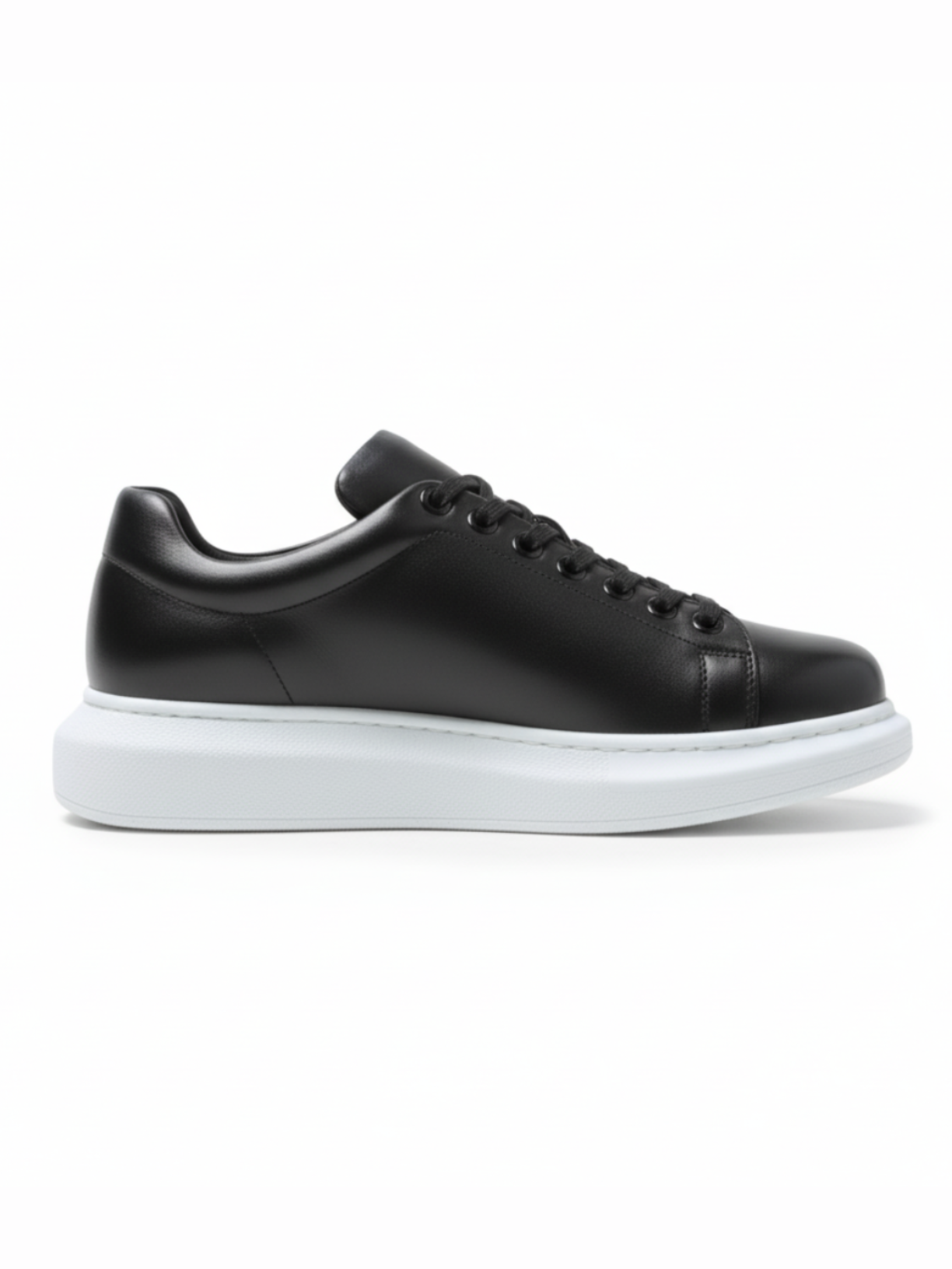Women's Pluto Shadow Black slip-on sneaker in black by Apollo Moda, view 6